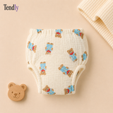 Tendly Blue Bear pattern potty training pants