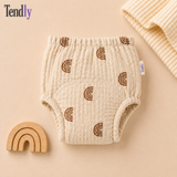Tendly Brown Rainbow pattern potty training pants