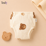 Tendly Coffee Bear pattern potty training pants