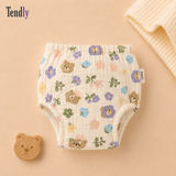Tendly Garden Bear pattern potty training pants