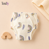 Tendly Oil Painting Rainbow pattern potty training pants